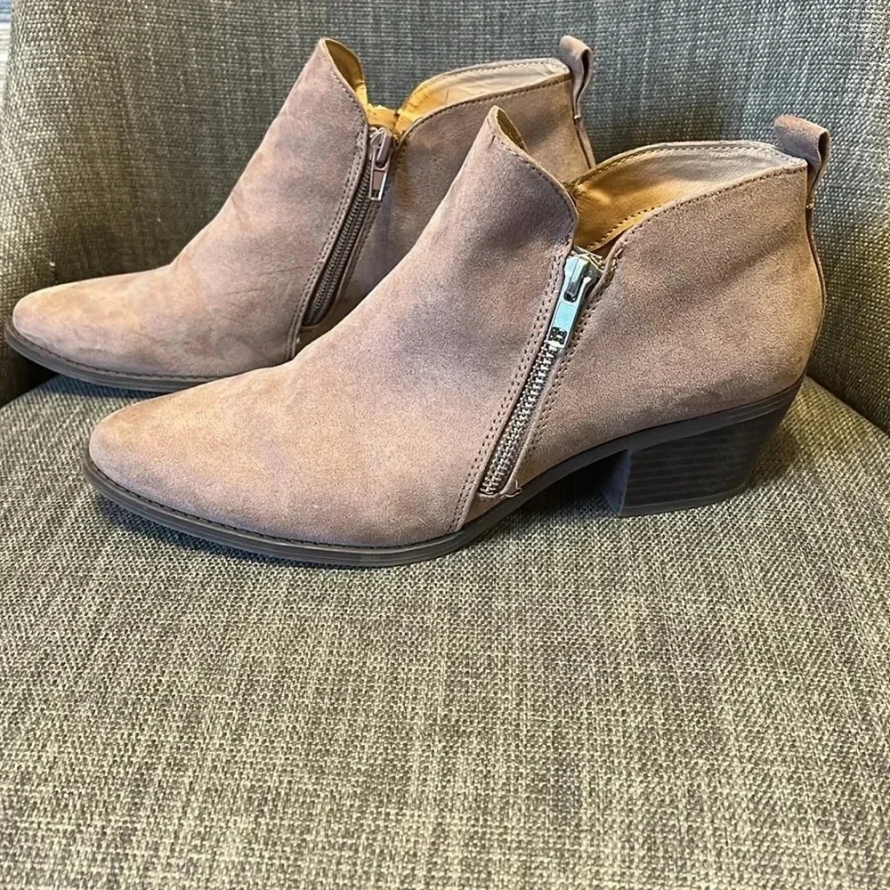 Mauve Ankle Bootie